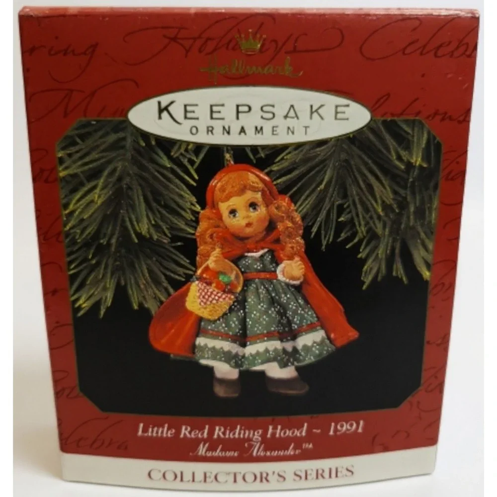 Hallmark Keepsake Christmas Ornament Little Red Riding Hood 1991 NEW In Box